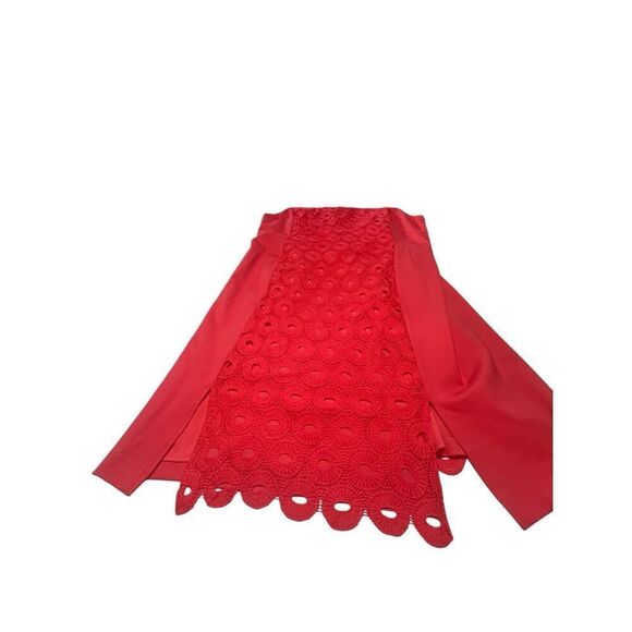 Rafaella Sleeveless embroidered coral dress Sz 1X NWT - Picture 8 of 8